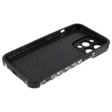 iPhone 13 Pro Flexible Back Case - Woven Design - Grey