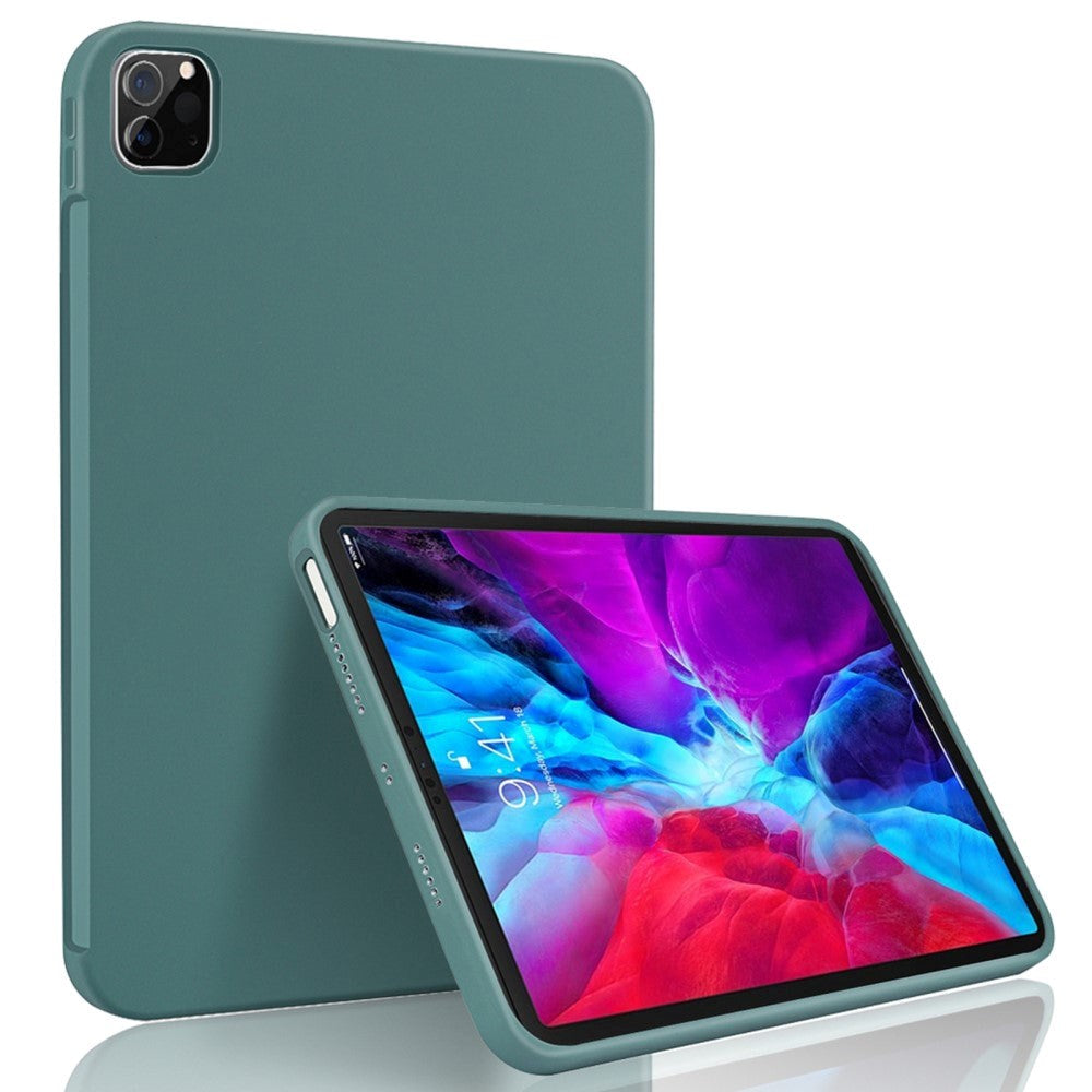 iPad Pro 12.9" (2022 / 2021 / 2020 /2018) / Air 13" (2024) Liquid Silicone Shockproof Case - Green