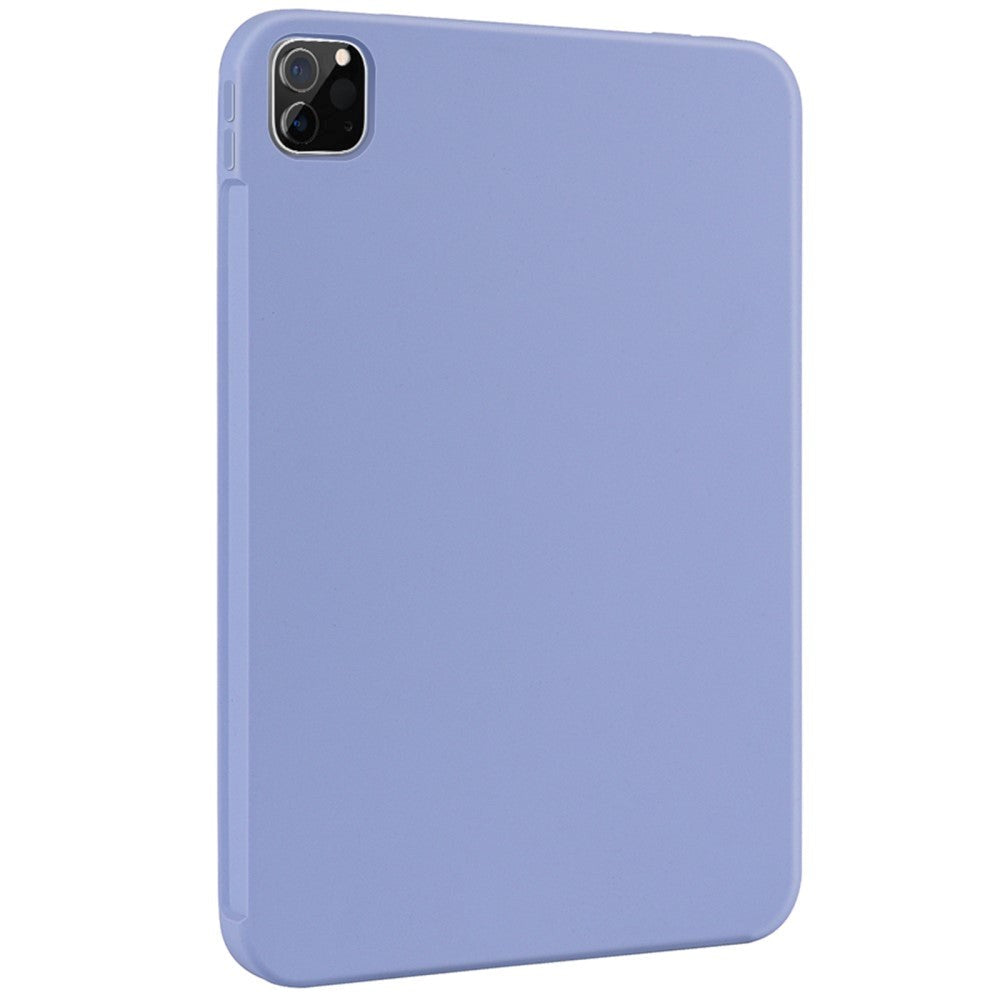 iPad Pro 12.9" (2022 / 2021 / 2020 /2018) / Air 13" (2024) Liquid Silicone Shockproof Case - Lavender Purple