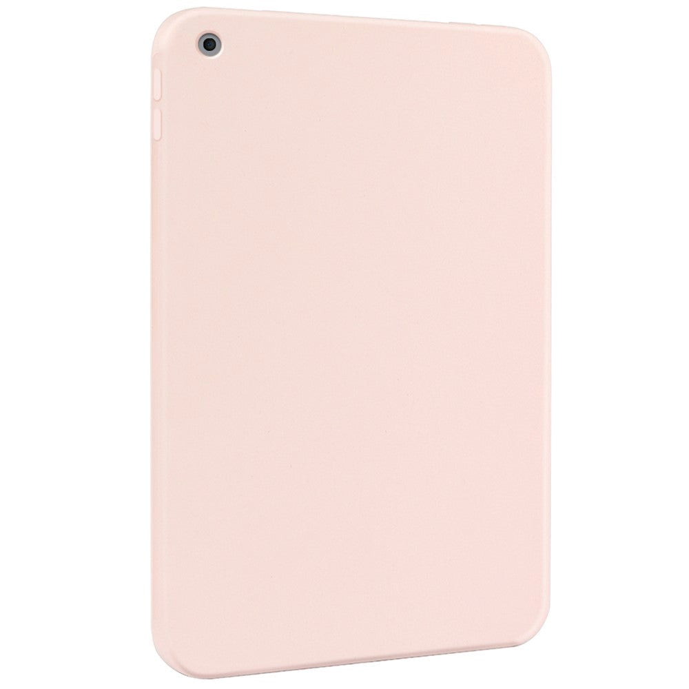 iPad 10.2" (2021/2020/2019) Liquid Silicone Shockproof Case - Beige Pink