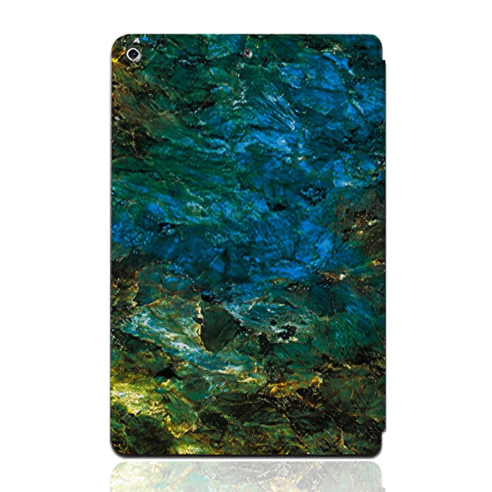 iPad 10.2" (2021 / 2020 / 2019) Tri-Fold Flip Case - Emerald - Blue / Green