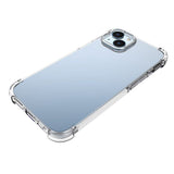 iPhone 14 Shock-Proof Flexible Plastic Case - Transparent