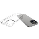 iPhone 14 Pro Max Ultra Thin Flexible Plastic Case - Transparent