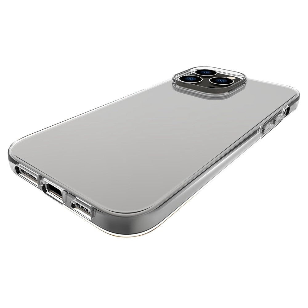 iPhone 14 Pro Max Ultra Thin Flexible Plastic Case - Transparent