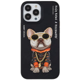 iPhone 13 Pro Plastic Hybrid Case with Motif - Street Dog