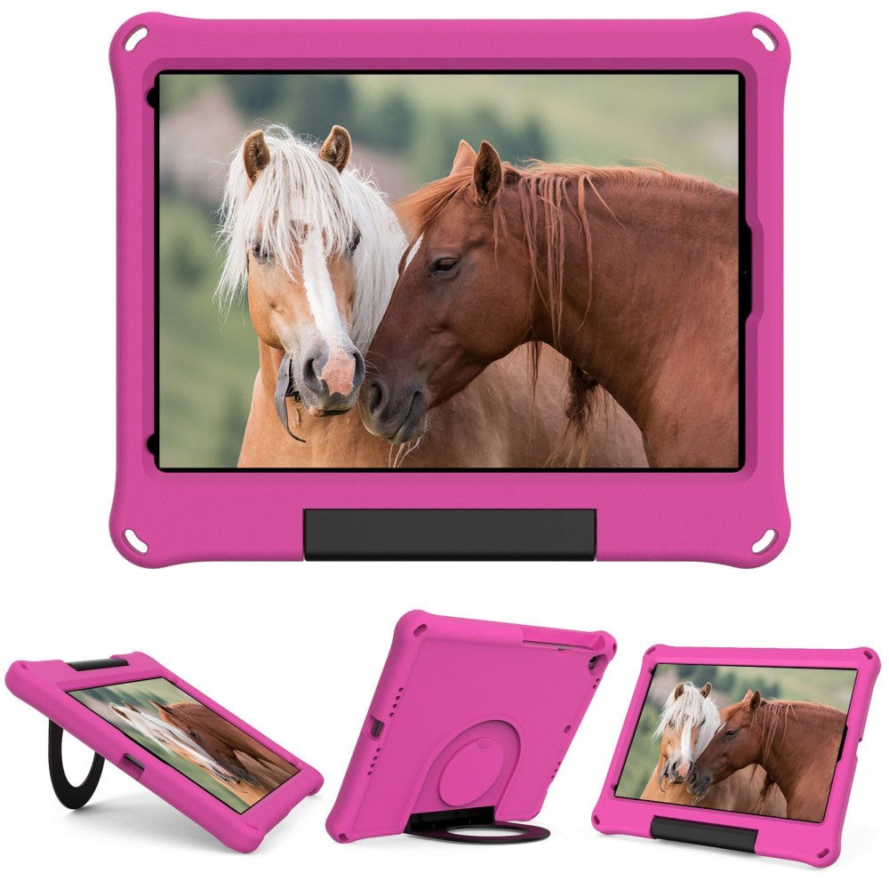 iPad 10.2" (2021 / 2020 / 2019) EVA Foam Kids Case w. Ring Kickstand - Pink