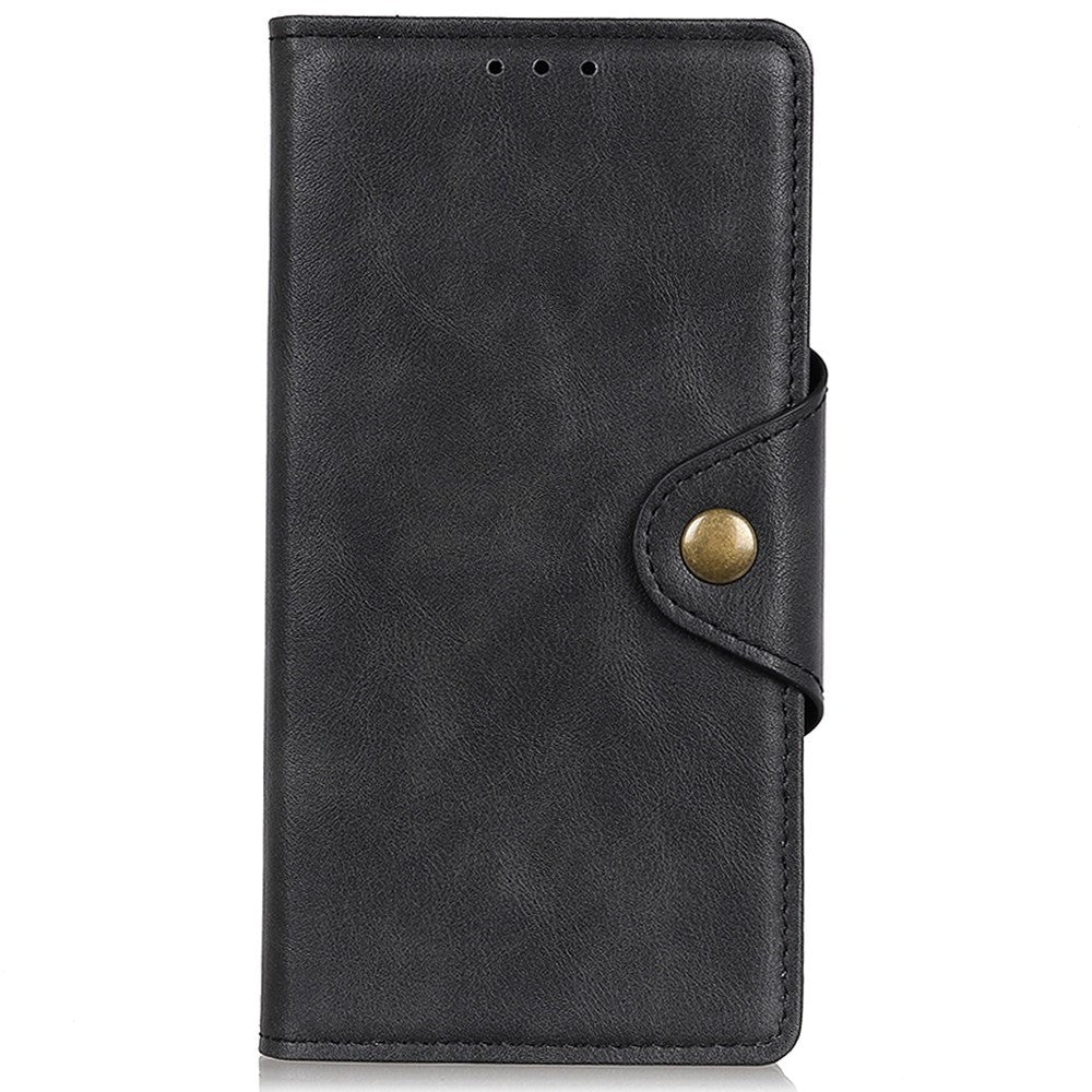 iPhone 14 Leather Flip Case with Wallet - Black