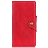 iPhone 14 Leather Flip Case with Wallet - Red