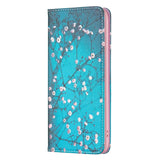 iPhone 14 Pro Leather Wallet Case & Stand Mode - Flowering