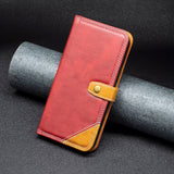 iPhone 14 Pro Soft Leather Wallet Case - Red