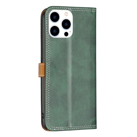 iPhone 14 Pro Soft Leather Wallet Case - Green