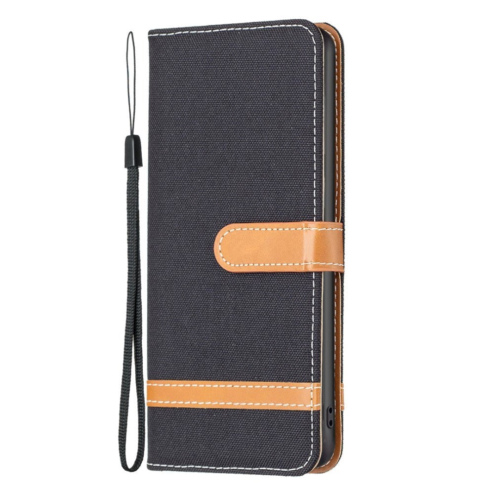 iPhone 14 Pro Max Leather Flip Case - Black