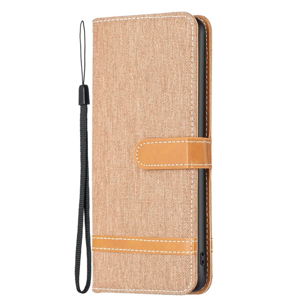 iPhone 14 Pro Max Leather Flip Case - Brown