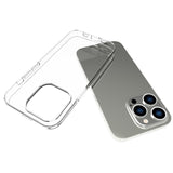 iPhone 14 Pro Thin Flexible Plastic Back Case - Transparent