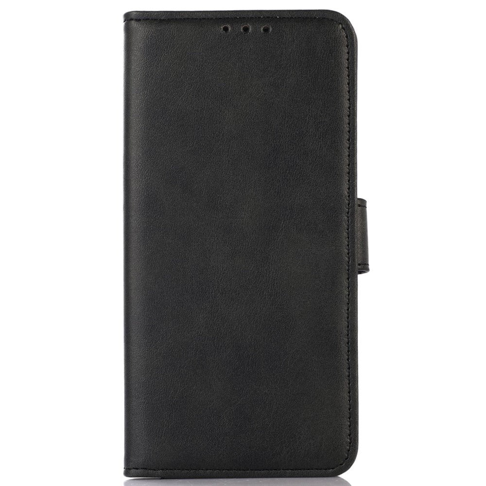 iPhone 14 Pro Max Leather Wallet Case - Black