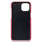 iPhone 14 Plus Leather Coated Plastic Case - Pink