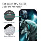 iPhone 14 Pro Flexible Plastic Case - Wolf