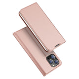 iPhone 14 Pro Dux Ducis Skin Pro Series Thin Wallet Case - Rose Gold