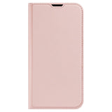 iPhone 14 Pro Max Dux Ducis Skin Pro Series Thin Wallet Case - Rose Gold