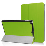 iPad (2018) / iPad (2017) Tri-Fold Leather Case Green