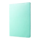 iPad 9.7 (2018-2017) / iPad Air / iPad Air 2 Litchi Leather Case w. 360 Degree Stand - Turquoise