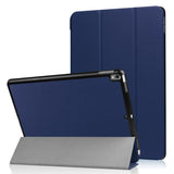 iPad Pro 10.5 / iPad Air (2019) Tri-Fold Leather Case - Dark Blue