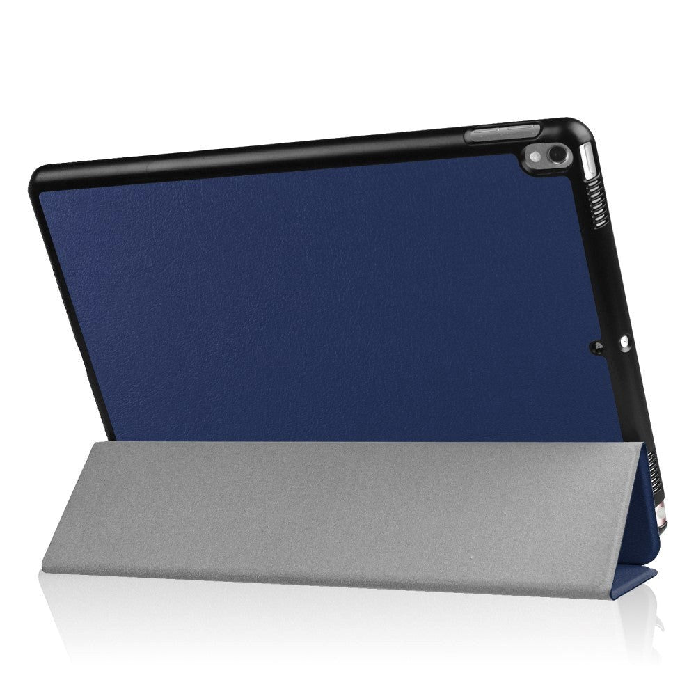 iPad Pro 10.5 / iPad Air (2019) Tri-Fold Leather Case - Dark Blue