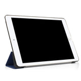 iPad Pro 10.5 / iPad Air (2019) Tri-Fold Leather Case - Dark Blue