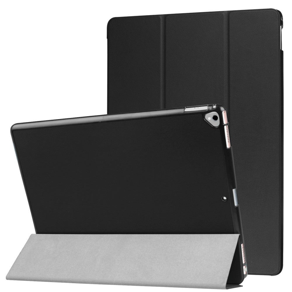 iPad Pro 12.9" (2017) Tri-Fold Leather Case Black