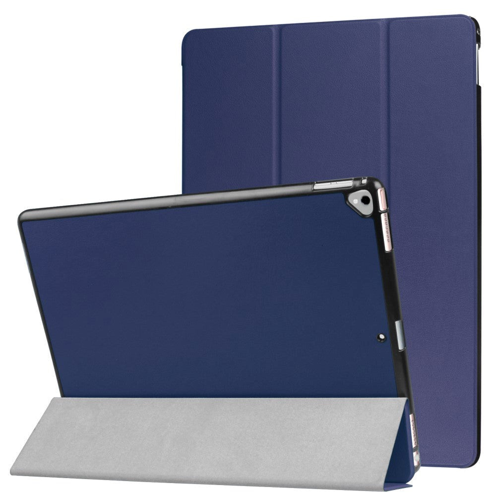 iPad Pro 12.9" (2017) Tri-Fold Leather Case Dark Blue