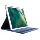 iPad Pro 12.9" (2017) Classic Leather Case w. 360⁰ Stand function - Dark blue