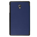 Samsung Galaxy Tab A 8.0 (2017) - Foldable Case with Stand Function - Dark blue