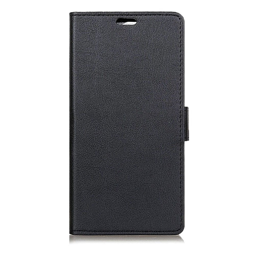 Samsung Galaxy S10 Thin Leather Wallet Case Black