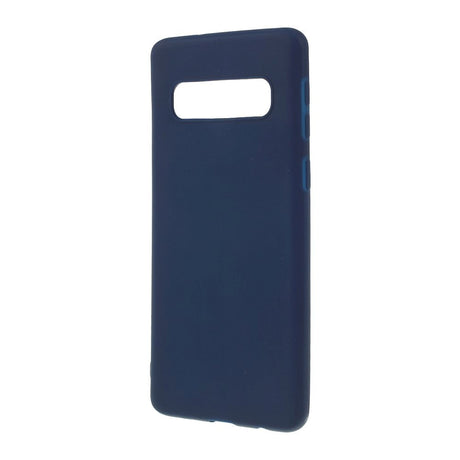 Samsung Galaxy S10 Matte Silicone Case - Dark Blue