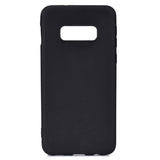 Samsung Galaxy S10e Flexible Plastic Case - Black