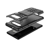 Samsung Galaxy S10 Cool Tyre Tough Case w. Stand - Black