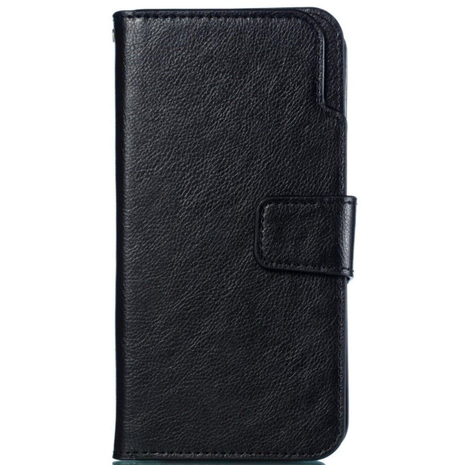 Samsung Galaxy S10+ Plus Vintage Texture Leather Wallet Case - Black