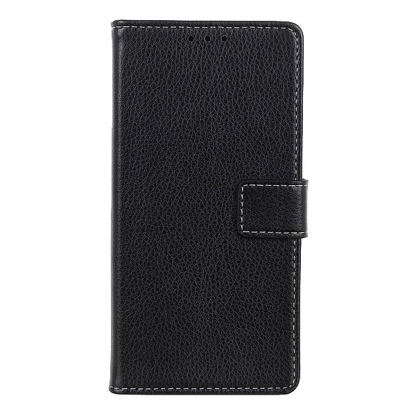 Samsung Galaxy A30s / A50 Leather Wallet Case - Black