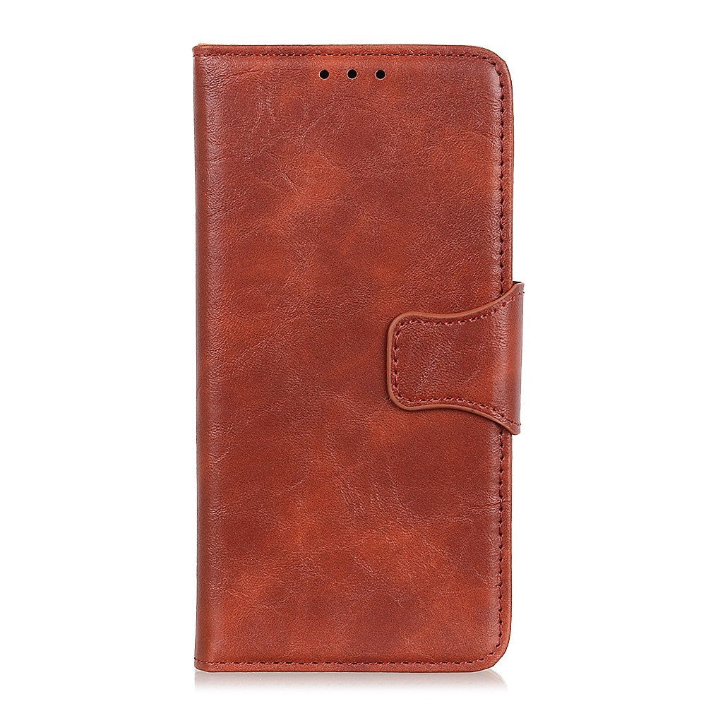 Samsung Galaxy A40 Neutral Leather Wallet Case Brown