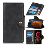 Samsung Galaxy A30s / A50 Leather Wallet Case - Black