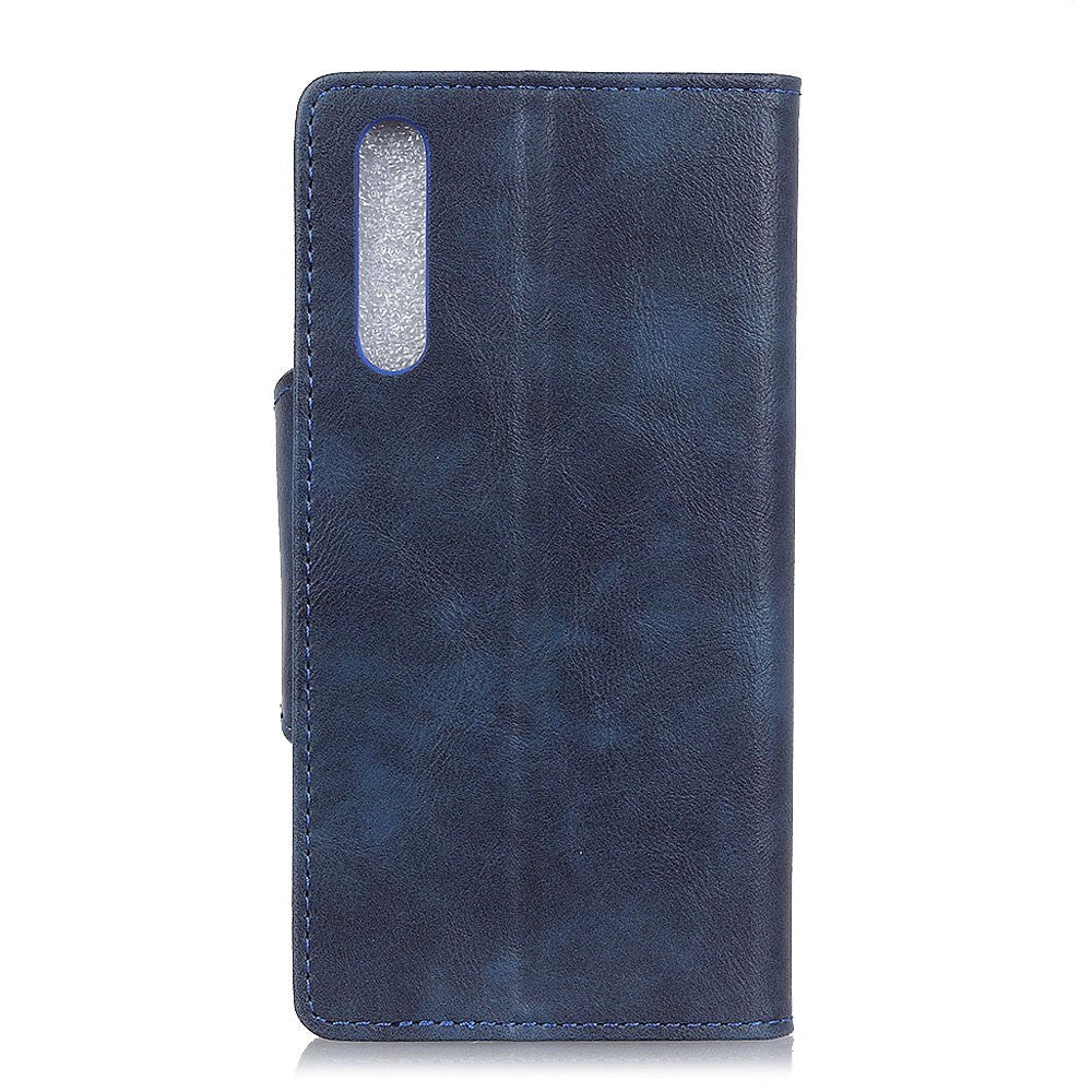 Samsung Galaxy A30s / A50 Leather Wallet Case - Dark Blue