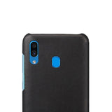 Samsung Galaxy A30 Leather Case - Black