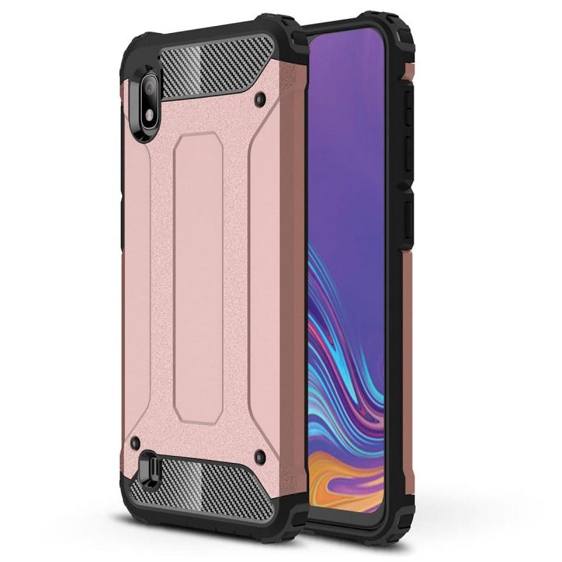 Samsung Galaxy A10 Heavy Duty Tough Case - Rose Gold