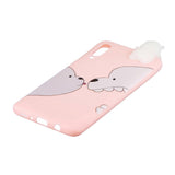 Samsung Galaxy A70 Flexible Plastic Case 3D Bears