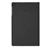 Samsung Galaxy Tab A 10.1" (2019) Foldable Leather Case with Stand Function - Black