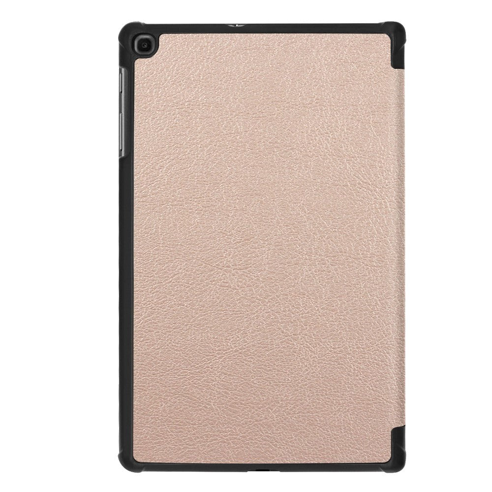 Samsung Galaxy Tab A 10.1" (2019) Foldable Leather Case with Stand Function - Gold