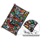 Samsung Galaxy Tab A 10.1" (2019) Foldable Leather Case with Stand Function - Cartoon Freestyle