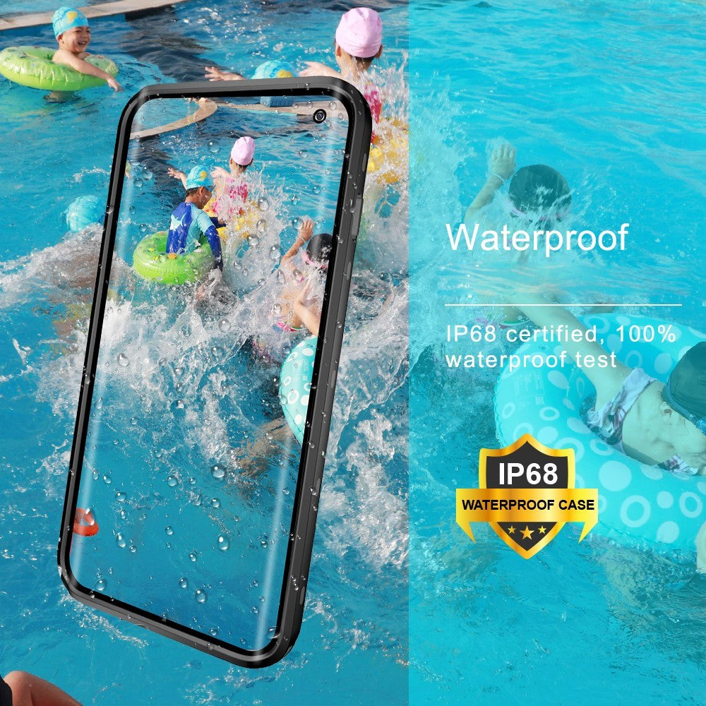 Samsung Galaxy S10 + (Plus) Redpepper IP68 Waterproof Case - Black