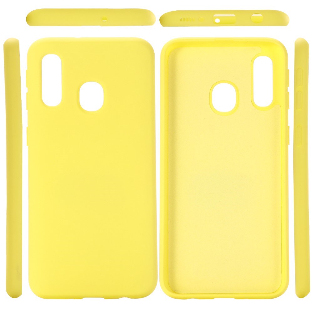 EIDERWOOD Samsung Galaxy A40 Silicone Case - Yellow