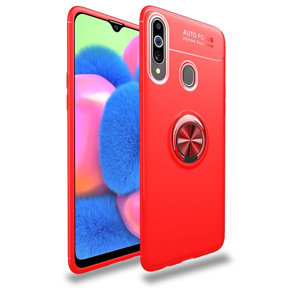 Samsung Galaxy A20s Case w. Magnetic Kickstand Red w. Call